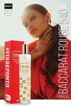 Perfume Feminino baccarat rouge 540 Idem F57 50ml