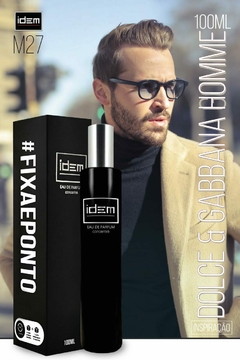 Perfume Masculino IDEM M27 Dolce Gabbana Homme 100ml