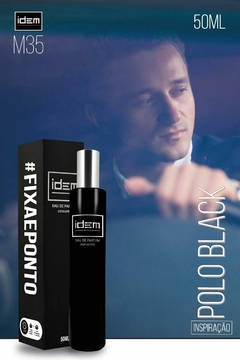 Perfume Masculino IDEM M35 Polo Black 50ml