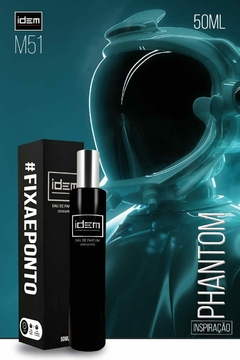 Perfume Masculino IDEM M51 Phantom 50ml