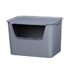 Contenedor Living Box Grande Grafito 271160