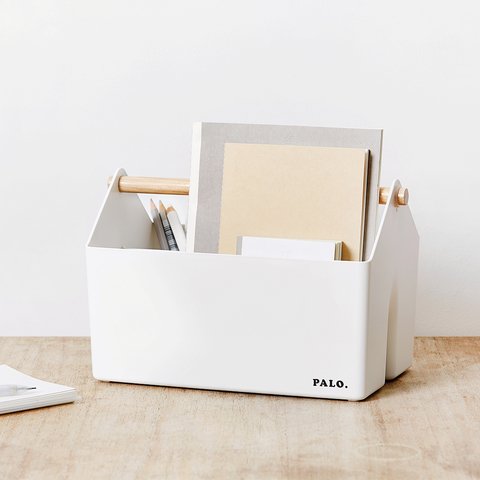 Imagen de Organizador Palo Wooden Handle Blanco 271409