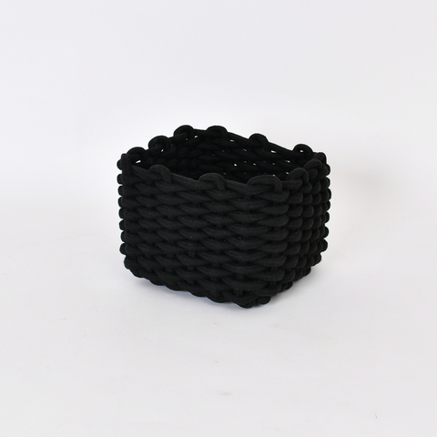Canasto trenzado negro C40042NEG - comprar online