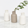 Florero Ceramica gris LACER04G - comprar online
