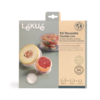 Kit de Tapas Reutilizables x3 Lekue LKTE3 - comprar online
