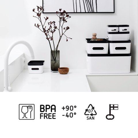 Compact S Small Base Blanca / Tapa Grafito 10610G - tienda online