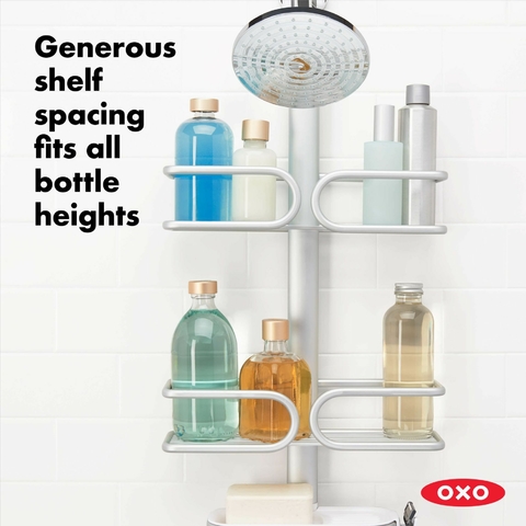 Organizador de ducha OXO aluminio 297000 - comprar online