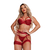 CONJUNTO STEFFANI VERMELHO TAM G  - Universo feminino