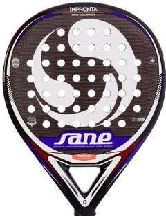 Paleta Padel Sane Impronta Pro Carbon Soft Importada