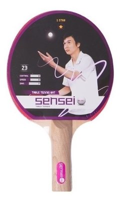 Paleta Ping Pong 1 Star | Sensei® Tenis De Mesa