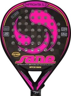 Paleta Padel Sane Impronta 5.2 Polietileno Textreme + Funda