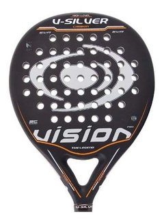 Paleta Padel Vision V-silver Importada + Funda + Grip + Prot