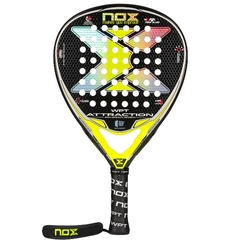 Paleta Padel Paddle Nox Attraction Importada + Regalos! - comprar online