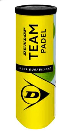 Tubo Pelotas Pelotitas Tenis Padel Dunlop X 3 Unidades