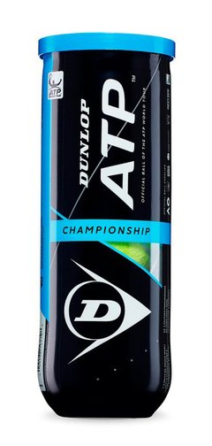 Tubo Pelota Pelotitas Tenis Dunlop X 3 Unidades Atp Champion