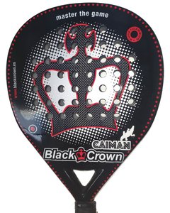 Paleta Padel Paddle Black Crown Caiman