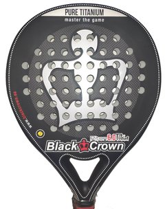 Paleta Padel Paddle Black Crown Piton 6.0