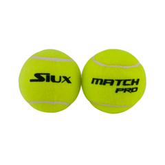 Tubo Pelota Pelotitas Siux Match Pro Padel Paddle X 3 Importado - comprar online