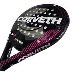 Paleta Paddle Padel Corveth Wing Carbon Foam Rosa + Regalos! - comprar online