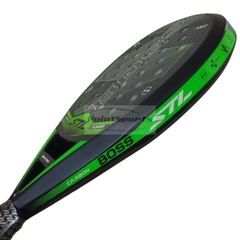 Paleta Padel Paddle Steel Custom Air Boss Carbono + Regalos!