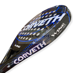 Paleta Paddle Padel Corveth Wing Carbon Foam Azul + Regalos! - comprar online