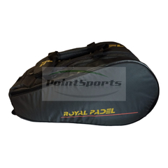 Bolso Paletero Mochila Royal Padel Gold