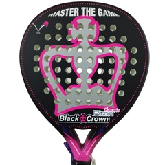 Paleta Padel Paddle Black Crown Piton Nakano