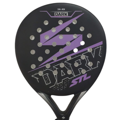 Paleta Padel Paddle Steel Custom Dark Woman + Grip + Protector