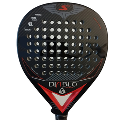 Paleta Padel Siux Diablo All Black Carbon