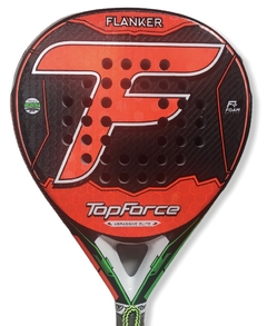 Paleta Padel Top Force Flanker Elite Carbon Foam