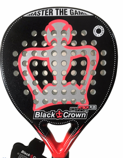 Paleta Padel Paddle Black Crown Piton Attack Plus