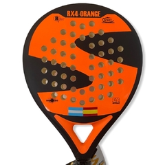 Paleta Padel Softee RX4 Naranja Importada