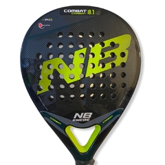 Paleta padel NB Enebe Combat 8.1 carbon importada + Regalos!