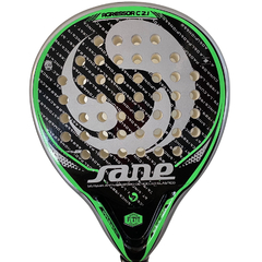 Paleta Paddle Padel Sane Agressor Carbon 2.1 Compact + Regalos!