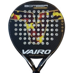 Paleta Paddle Padel Vairo 8.3 Bomber Gold + Funda!