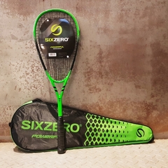 Raqueta De Squash Sixzero Powerfull + Funda + Grip - POINTSPORTS