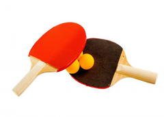 Set Kit Ping Pong 2 Paletas + 2 Pelotas Recreativo - comprar online