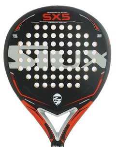 Paleta Padel Siux Sx5 Importada + Regalos