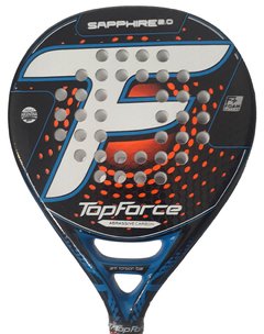 Paleta Padel Top Force Sapphire 2.0 Carbono