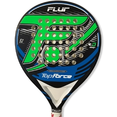 Paleta Padel Top Force Flur Carbon Eva + Regalos