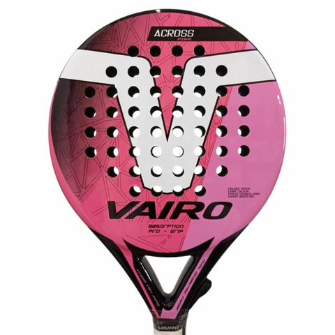 Paleta Padel Paddle Vairo Across + Regalos!