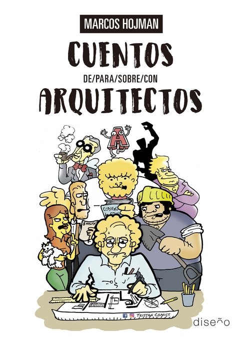 Cuentos de/ para/ sobre/ con arquitectos - Editorial Nobuko diseño