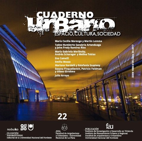 CUADERNO URBANO 22 - ESPACIO, CULTURA, SOCIEDAD - Editorial Nobuko Diseño
