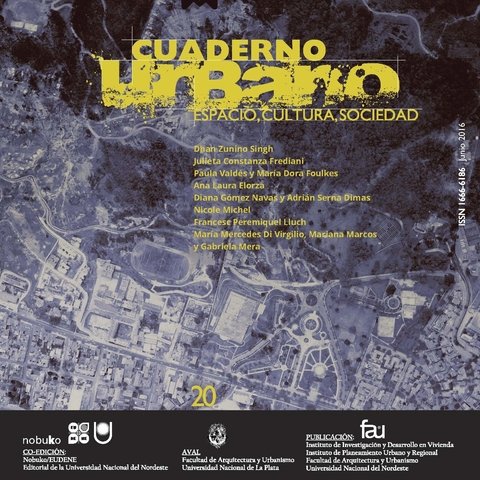 CUADERNO URBANO 20 - ESPACIO, CULTURA, SOCIEDAD - Editorial Nobuko Diseño
