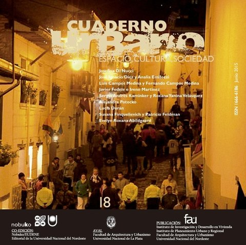 CUADERNO URBANO 18 - ESPACIO, CULTURA, SOCIEDAD - Editorial Nobuko Diseño