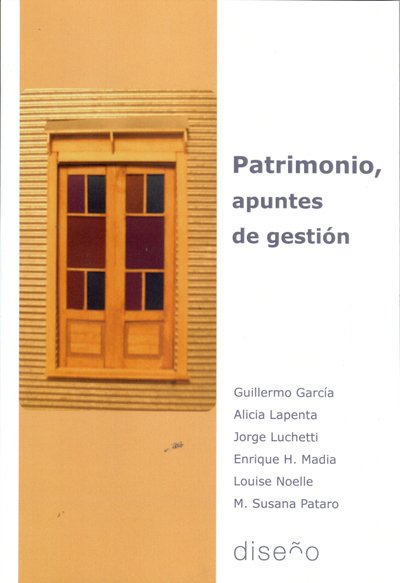 PATRIMONIO, APUNTES DE GESTION - Editorial Nobuko Diseño