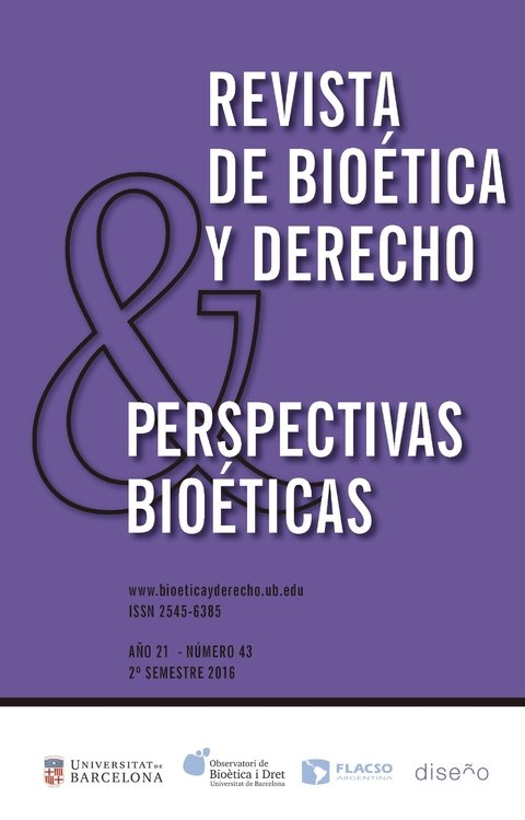 PERSPECTIVAS BIOETICAS Nº 43 - Editorial Nobuko Diseño