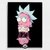 Cuadro Rick And Morty Poster Deco Marco Series 40x50 Slim