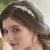 Tiara headband prata de zircônias noiva - loja online