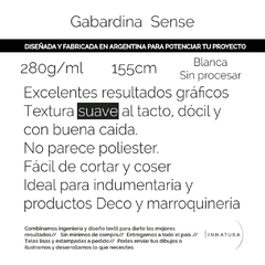 Gabardina Sense 170 - Innatura